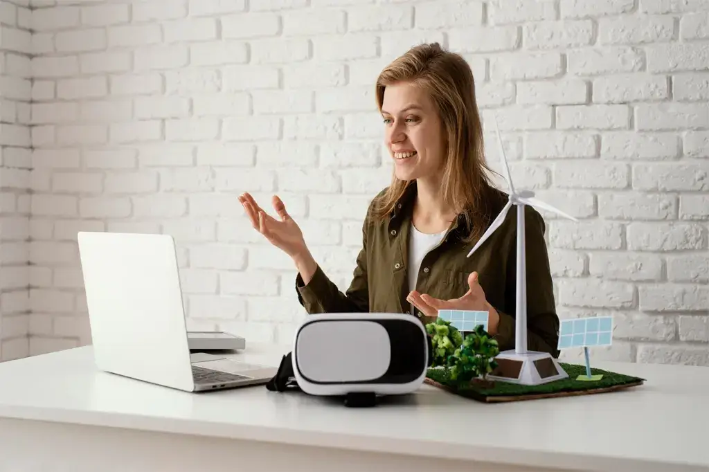 Kit de brindes tecnológicos personalizados para home office com mochila, garrafa térmica, caixa de som Bluetooth, carregador por indução, caderno e acessórios corporativos para equipes remotas.