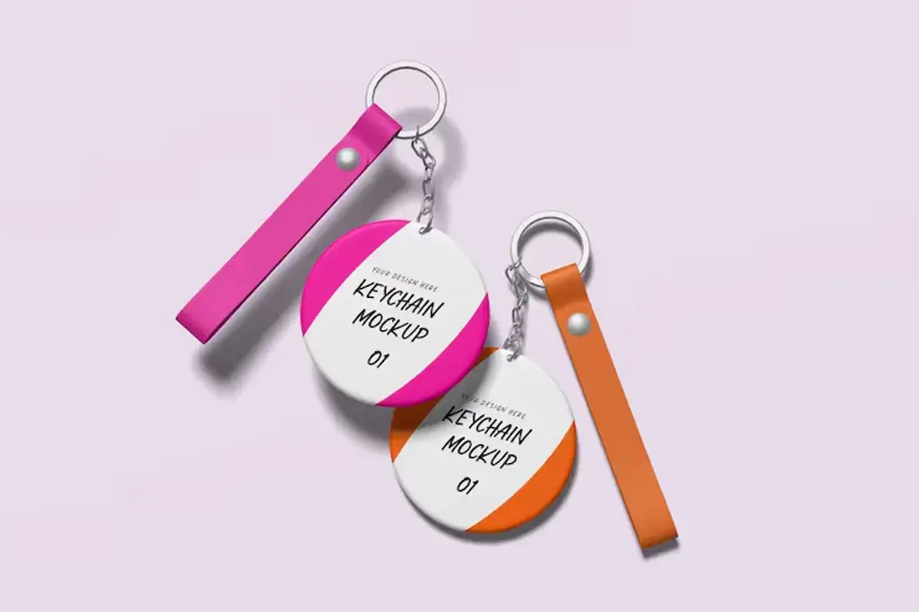 Chaveiro plástico personalizado para brindes corporativos